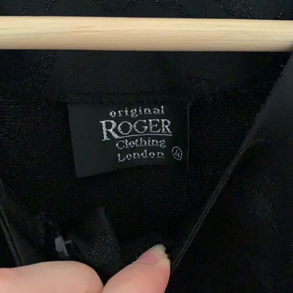 Black shimmery fancy shacket size 4x - Picture 3 of 5